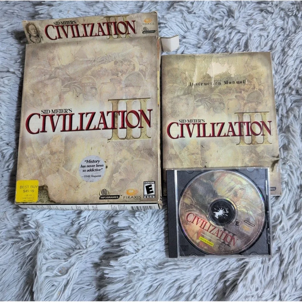 Sid Meier's Civilization 3‎ Big Box PC CD-ROM
